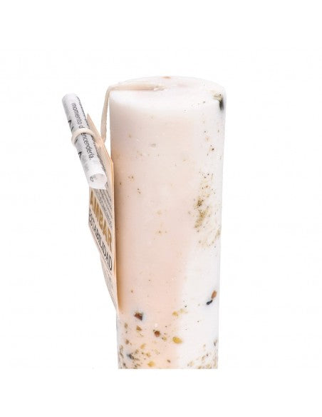 "Stabilität" Ritualkerze mit Bernstein