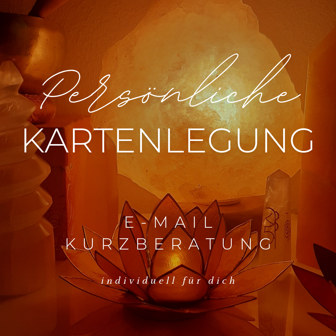 Persönliche Kartenlegung: E-Mail Kurzberatung - individuell für dich