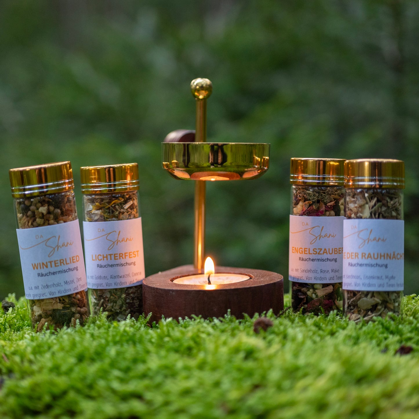 Magisches Räucherset mit Räucherstövchen