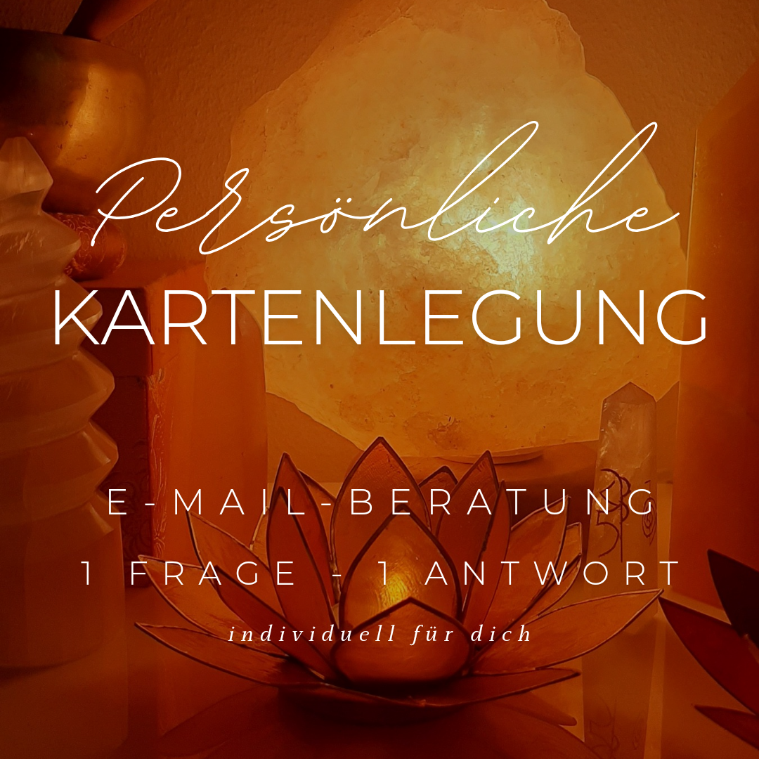 Persönliche Kartenlegung: E-Mail-Beratung individuell für dich // 1 Frage - 1 Antwort
