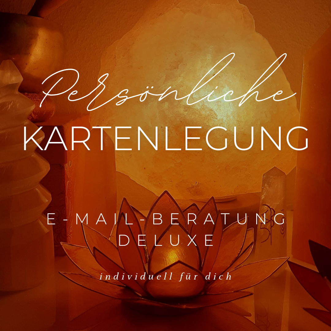Persönliche Kartenlegung: E-Mail-Beratung deluxe - individuell für dich