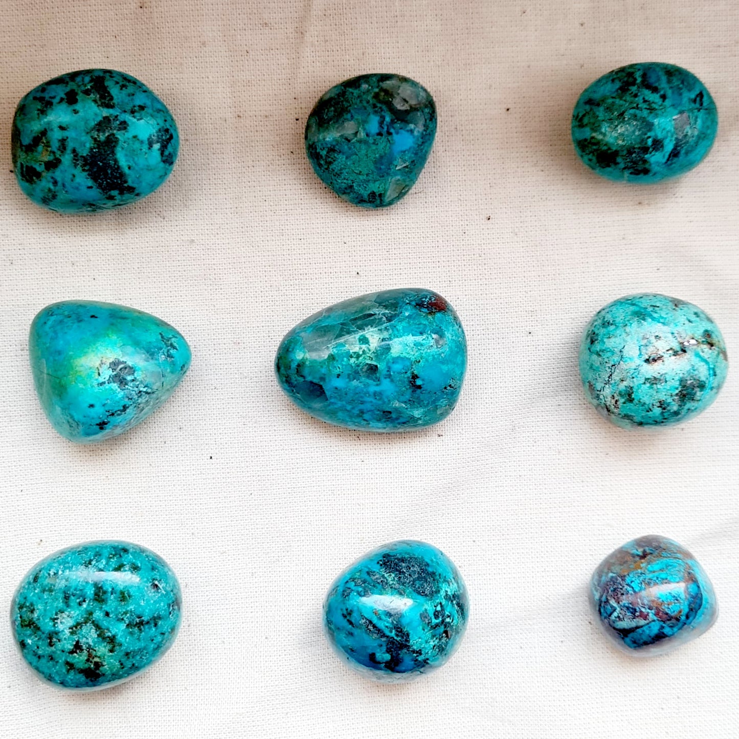 Chrysokoll Trommelstein