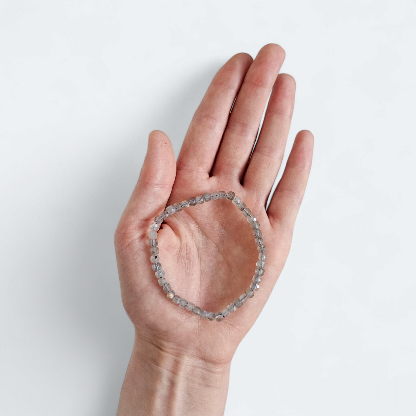 Labradorit Armband facettiert 4mm