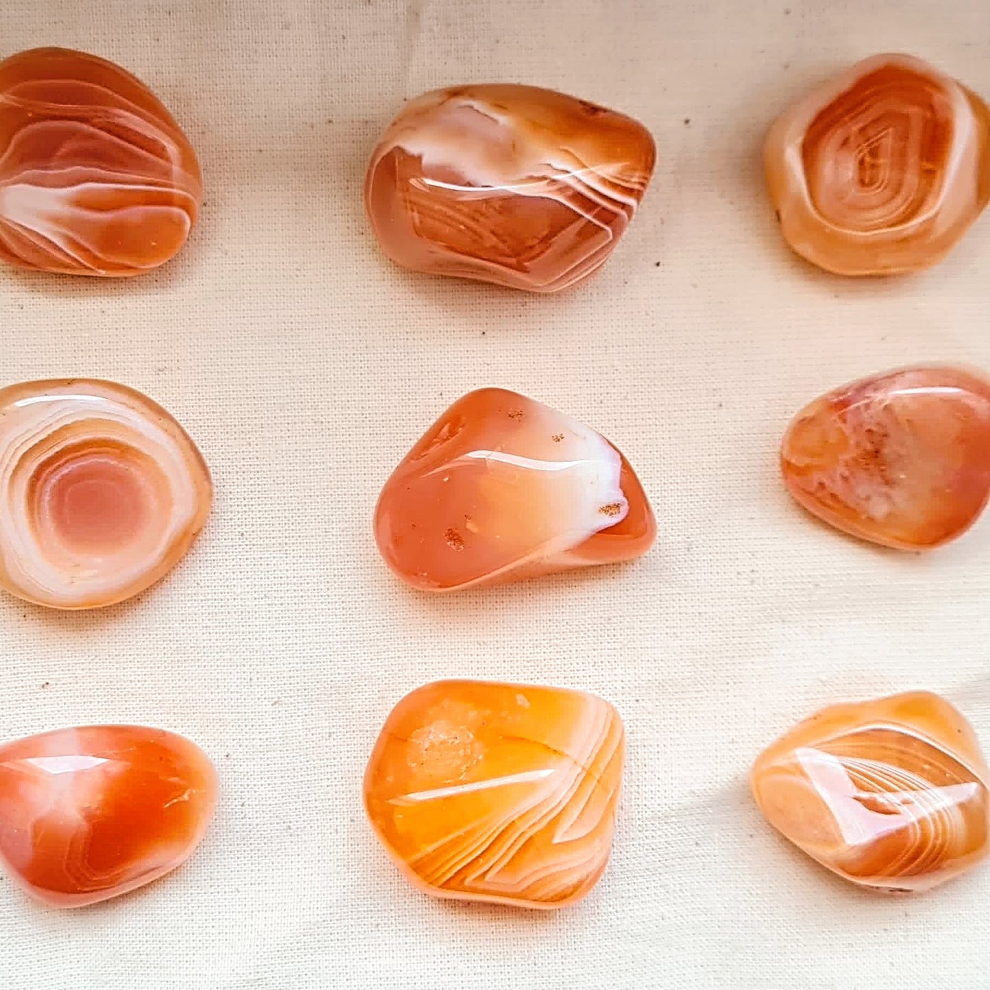 Karneol Trommelstein