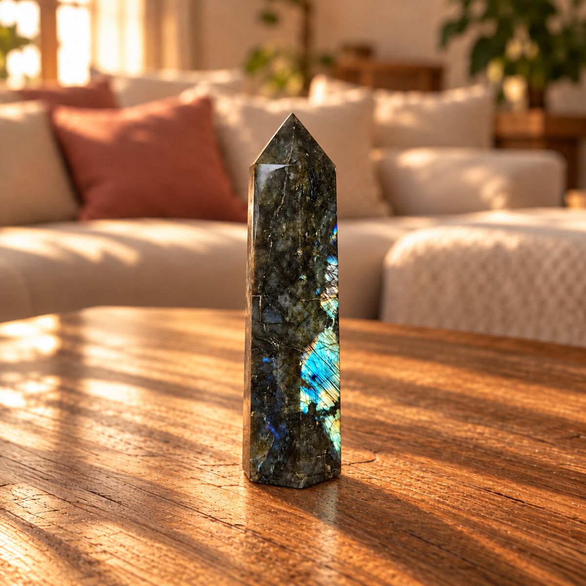 Labradorit Obelisk