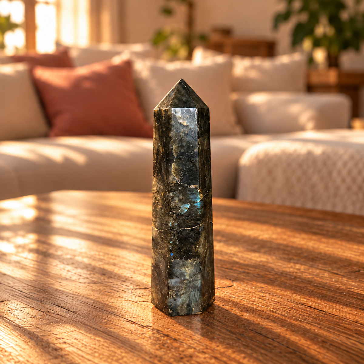 Labradorit Obelisk