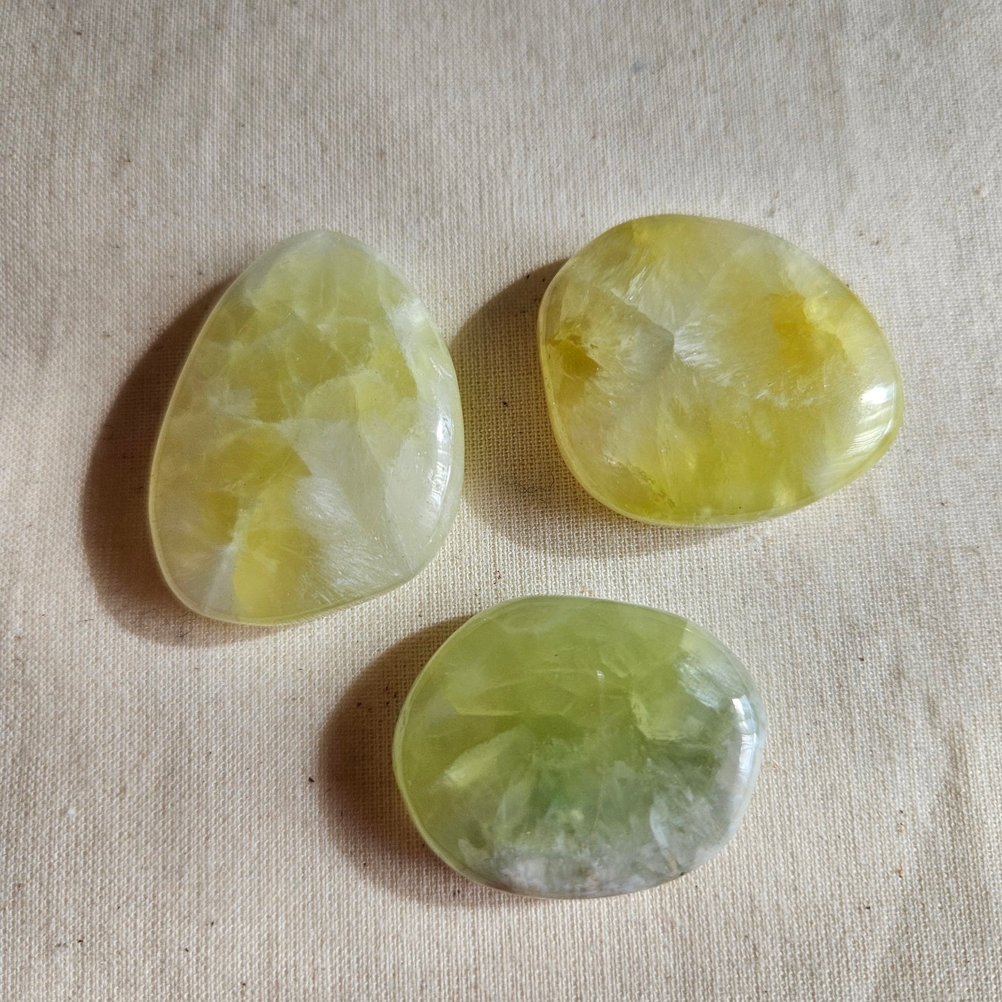 Prehnit mit Hornblende Scheibenstein