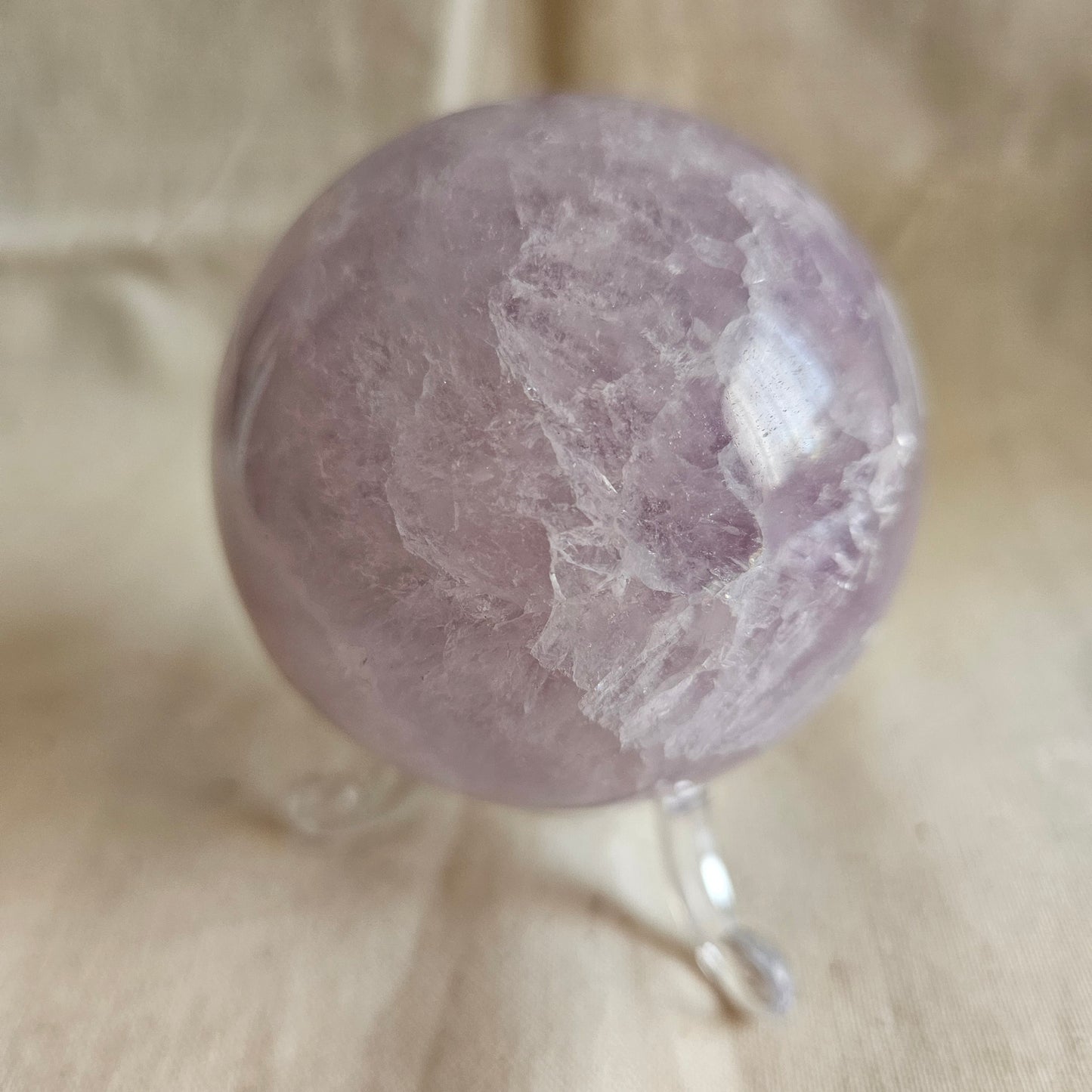 Helle Amethyst Kugel