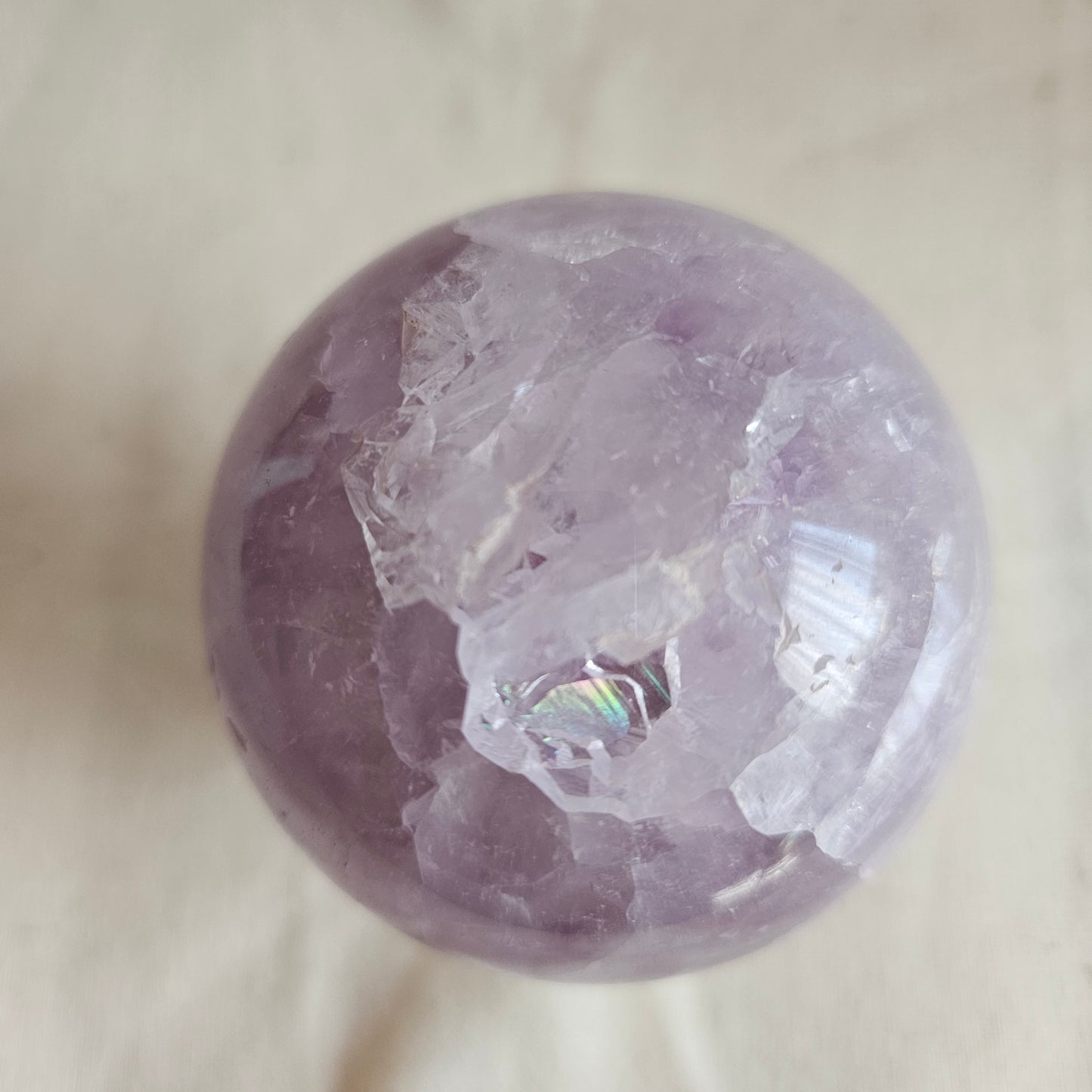 Helle Amethyst Kugel