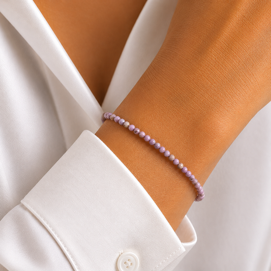 Phosphosiderit Armband facettiert 3mm