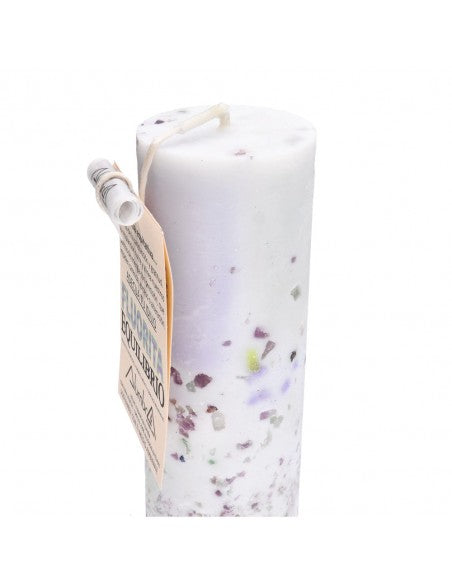 "Balance" Ritualkerze mit Fluorit