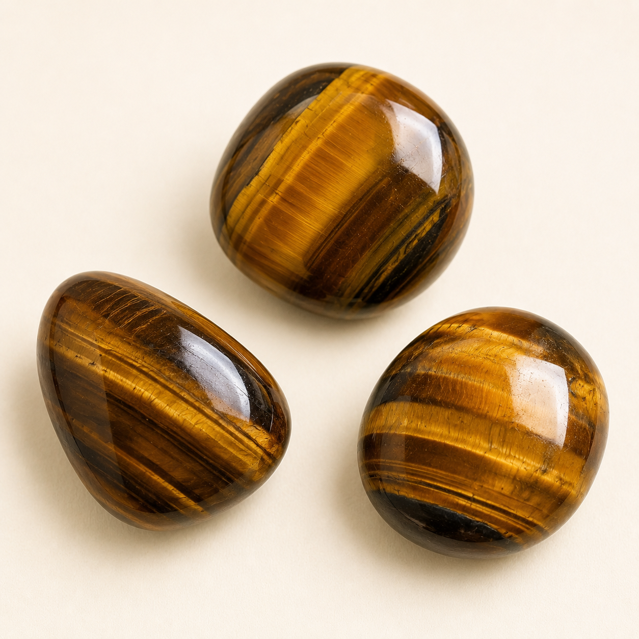 Tigerauge Trommelstein