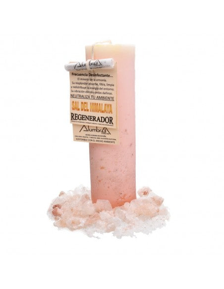 "Regeneration" Ritualkerze mit Himalaya-Salz