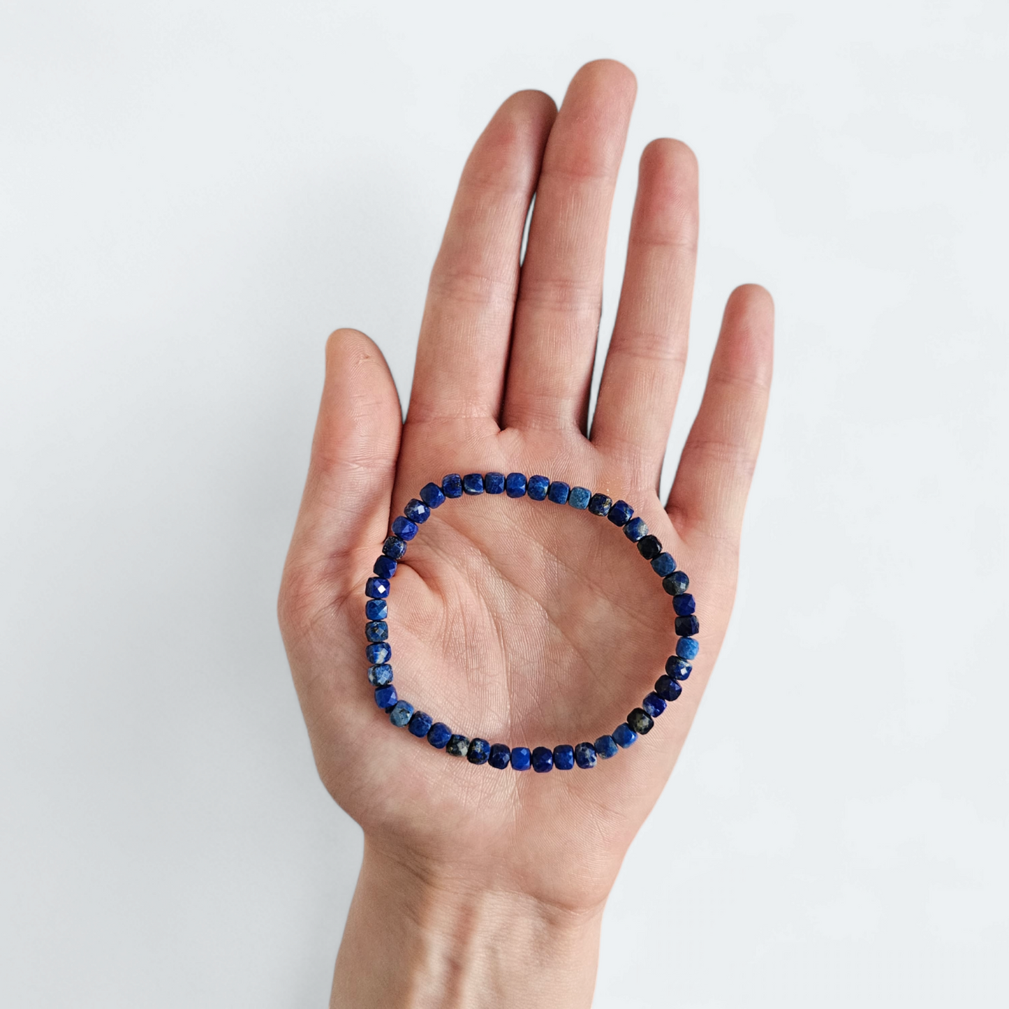 Lapislazuli Armband facettiert 4mm