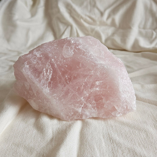 Rosenquarz Rohstein (#2R)