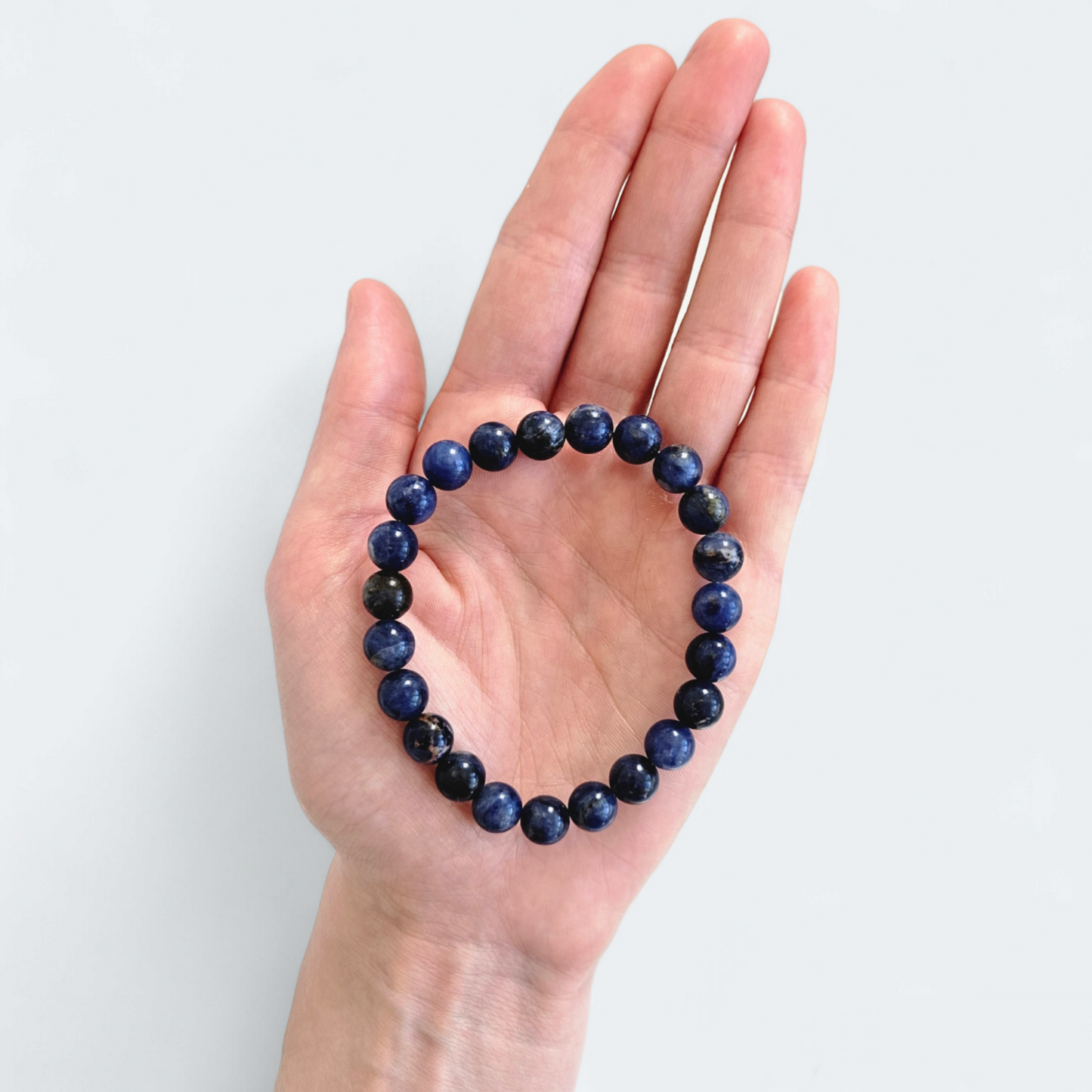 Sodalith Armband Kugel 8mm